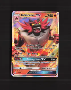 Incineroar GX 27/149 Sun & Moon Ultra Rare Holo Pokemon Card LP+ - Image 1