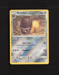 Shieldon 84/156 Ultra Prism Reverse Holo Pokemon Card NM - Image 1