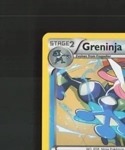 Greninja 40/122 Breakpoint Reverse Holo Rare Pokemon Card LP - Image 3