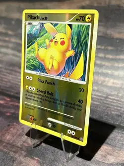 Pikachu 70/100 Reverse Holo Stormfront Pokemon Card - Image 3