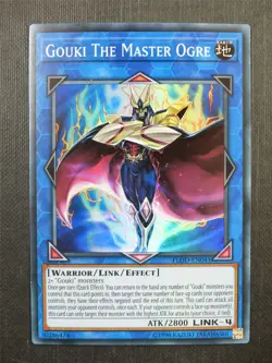 Gouki the Master Ogre FLOD Super Rare - Yugioh Card #3XY - Image 1