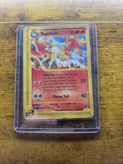 Rapidash 62/165 Regular Rare Expedition Pokemon Card Hp - Image 1