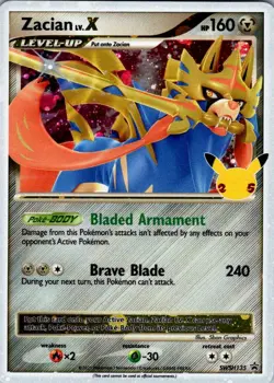 Zacian LV. X Promo SWSH: Sword & Shield Promo Cards SWSH135 MP - Image 1