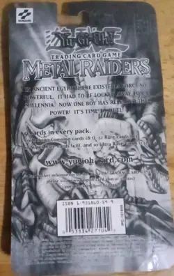 Yu-Gi-Oh Cards - Metal Raiders - Booster Pack NM-MT - Image 2