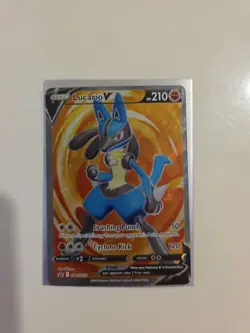 Lucario V SWSH213 SWSH: Sword & Shield Promo Cards Holo - Image 1