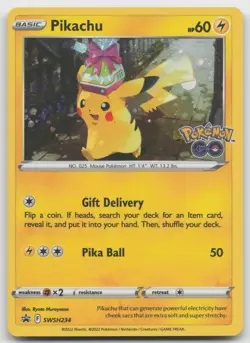 Pikachu Promo Holo SWSH: Sword & Shield Promo Cards SWSH234 NM - Image 1