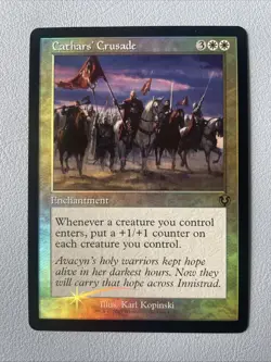 Cathars' Crusade *FOIL Retro* [INR] Innistrad Remastered - Image 1