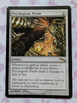 MTG Magic the Gathering Psychogenic Probe (231/306) Mirrodin - Image 1