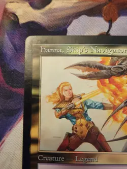 MTG Hanna, Ship's Navigator - Invasion - FOIL LP - Image 2