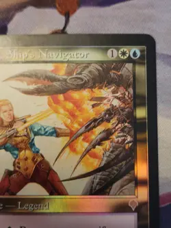 MTG Hanna, Ship's Navigator - Invasion - FOIL LP - Image 3