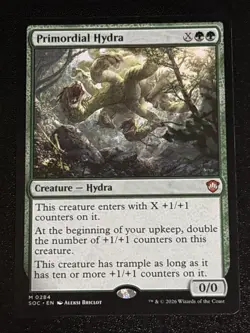 MTG Commander: Secrets of Strixhaven Primordial Hydra 0284 NM Mythic - Image 1