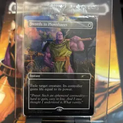 MTG Swords To Plowshares P 0001 PSA Magazine Promo May 2026 Sealed New Thanos - Image 1
