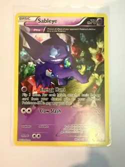 Pokemon Sableye XY92 Black Star Promo Holo LP - Image 1