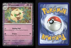 Whimsicott (Cosmos Holo) 019 Holo ME: Mega Evolution Promo NM/M Pokemon - Image 3