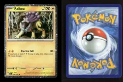 Raikou (Cosmos Holo) 048/132 Holo Mega Evolution NM/M Pokemon - Image 3