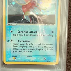 Pokemon TCG Magikarp EX FireRed & LeafGreen 67/112 Reverse PSA 7 RARITY ERROR - Image 2