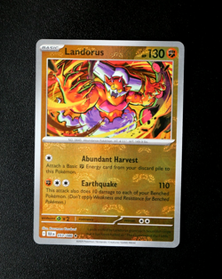 Pokemon Card - Landorus 053/086 - Black Bolt English - Master Ball Reverse - NM⭐ - Image 1