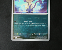 Pokemon Card - Purrloin 055/086 White Flare English - Master Ball Reverse - NM ⭐ - Image 3