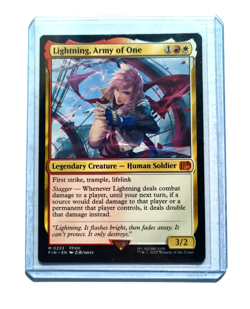 Lightning, Army of One Final Fantasy Regular MTG - Image 1