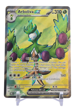 Arboliva EX 207/182 Paradox Rift Double Rare Holo Pokemon Card NM - Image 1