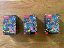 NEW SEALED ( 1 with a TEAR) 3X Pokemon TCG Phantasmal Flames Booster Bundle - Image 1