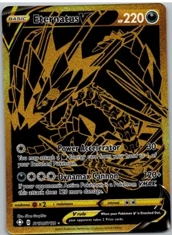 Eternatus V SV121/SV122 Secret Rare Shining Fates Shiny Vault Pokemon NM - Image 1