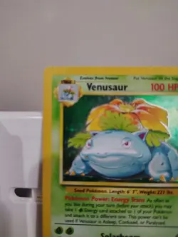 Pokemon TCG Venusaur Holo Rare 015/102 Base Set Unlimited English 1999: HP - Image 4