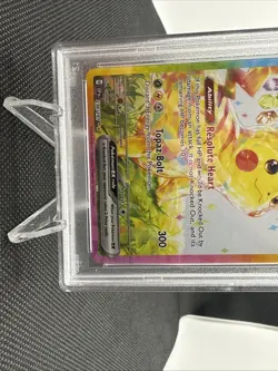 PSA 9 Pokemon Pikachu ex 238/191 Surging Sparks Full Art SIR - Image 3