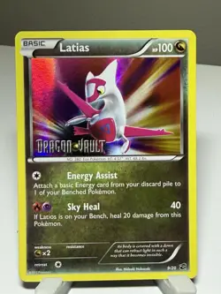 Latias 9/20 Dragon Vault Stamped Holo Pokemon TCG - Image 1