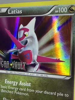 Latias 9/20 Dragon Vault Stamped Holo Pokemon TCG - Image 4