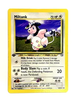 Miltank 41/111 Uncommon Neo Genesis Pokemon 1st Edition Lightly Played - Image 1