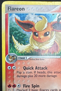 FLAREON 2/17 DMG RARE POP SERIES 3 POKEMON 2006 - Image 5