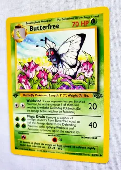 1ST EDITION Wizards Coast BUTTERFREE Jungle 33/64 Non Holo Rare 1999 Pokemon - Image 5
