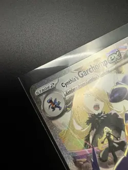 Pokemon TCG Cynthia's Garchomp ex 232/182 SIR Full Art Holo Destin Rivals Eng. - Image 3