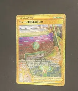 Pokemon TCG Turffield Stadium 200/202 Sword & Shield Secret Rare Full Art Holo - Image 3