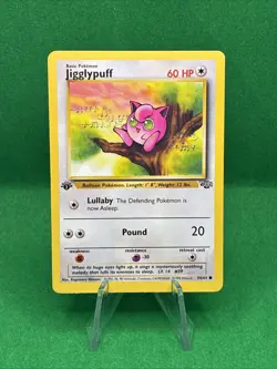 Jigglypuff 54/64 1st Edition - Pokemon TCG Jungle 1st Edition WoTC- NM - Image 1