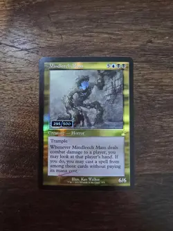 Mindleech Mass (Retro Frame) Ravnica Remastered Foil Serialized Numbered Serial - Image 1