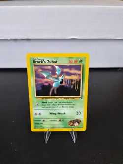1999-2000 Pokemon TCG - Gym Heros- Non Holo- Brock's zulbat 24/132 - Image 1