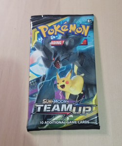 Pokemon Sun & Moon Team Up English Booster Pack Factory Sealed - Image 1