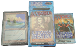 1999 MTG Magic the Gathering Urza's Destiny Enchanter Theme Deck Opened Complete - Image 1