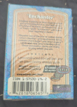 1999 MTG Magic the Gathering Urza's Destiny Enchanter Theme Deck Opened Complete - Image 3