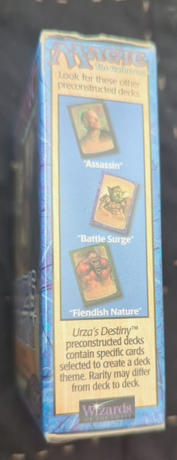 1999 MTG Magic the Gathering Urza's Destiny Enchanter Theme Deck Opened Complete - Image 4