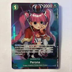 One Piece TCG Perona OP09-034 Illustration Box Vol. 4 Promo Sealed English - Image 1