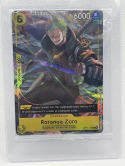 Roronoa Zoro OP07-113 UC Foil Illustration Box Vol.3 One Piece Promo Sealed - Image 1