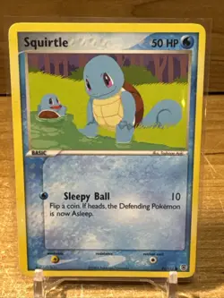 Squirtle 82/112 Pokemon Card 2004 FireRed & LeafGreen LP - Image 1