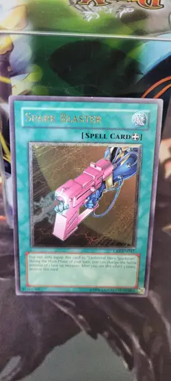 SPARK BLASTER CRV-EN047. RARE YUGIOH CARD. MINT - Image 1