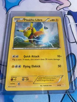 Pikachu Libre 14/30 - XY Trainer Kit - Pokemon Card - Image 1