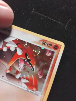 LP / NM Groudon 5/106 EX Emerald Holo Rare SWIRL ! Pokemon Card 2005 - Image 2