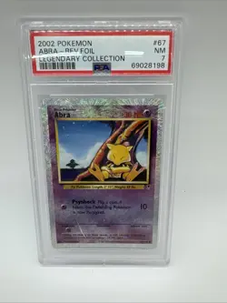2002 Pokemon ABRA Legendary Collection #67/110 - Rev Foil PSA 7 NM - Image 1