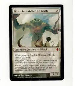 Kozilek, Butcher of Truth. Rise of the Eldrazi. NM. MTG. Magic the Gathering. 2. - Image 1
